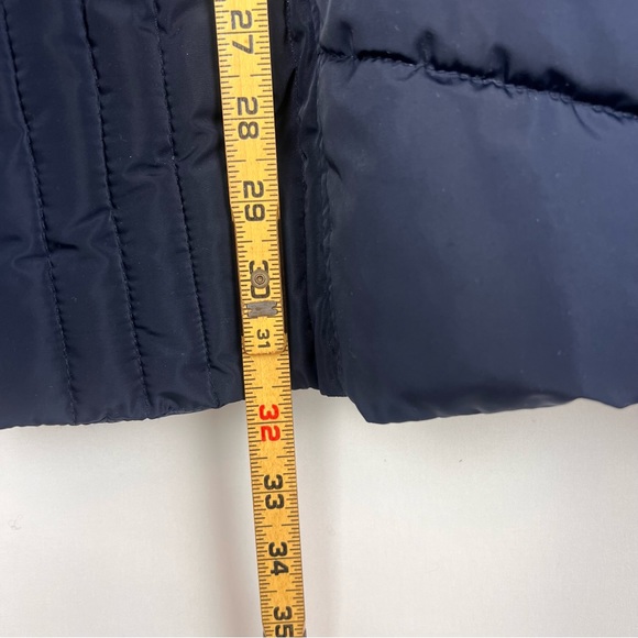 Tommy Hilfiger Navy Puffer Coat Size M - Picture 11 of 11